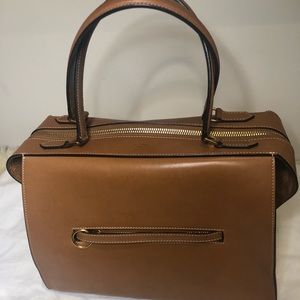 AUTHENTIC Celine Handbag Leather Tote Satchel